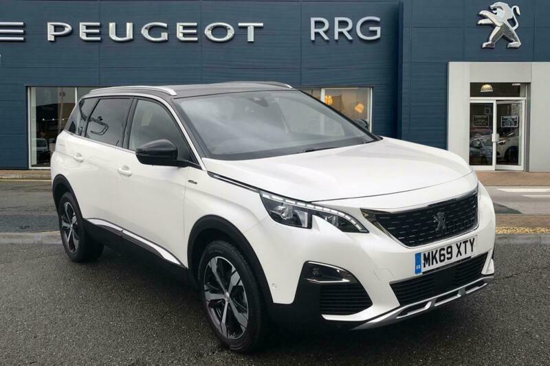 2019 Peugeot 5008 1.5 BlueHDi GT Line (s/s) 5dr Diesel white Manual in Chadderton, Manchester