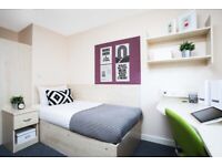 STUDENT ROOMS TO RENT IN LEICESTER. BASIC NON EN-SUITE WITH PRIVATE ROOM, STUDY SPACE AND WARDROBE