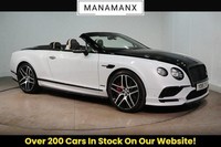 2018 Bentley Continental W12 GTC Supersports Convertible Petrol Automatic