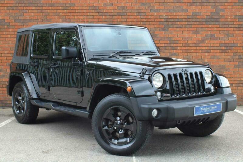 Jeep Wrangler 2.8 CRD Black Edition II Auto 4WD 4dr SUV Diesel