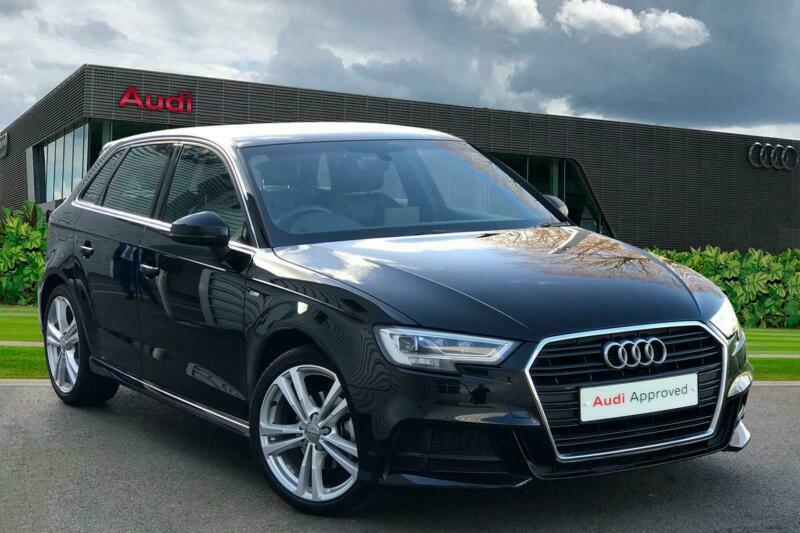 2019 Audi A3 Sportback S line 30 TDI 116 PS S tronic Diesel black