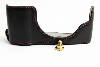 Leather Half Camera Case Grip for OLYMPUS E-PL7 EPL7 E-PL8 E-PL9