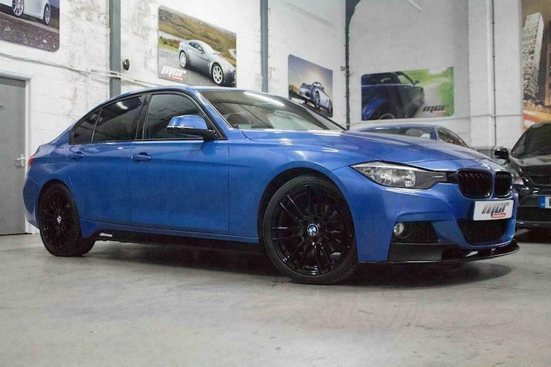 Bmw 320 blue