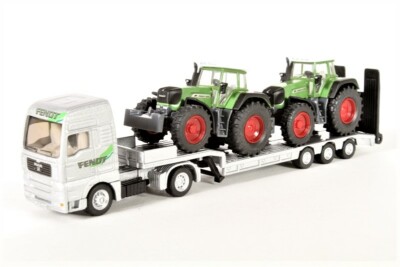 Siku 1840 MAN Tractor w/Low Loader Fendt Tractors Die-cast 1/87 Brand-new MIB