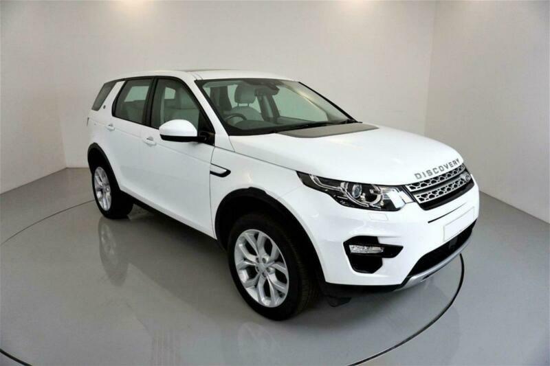 2017 WHITE LAND ROVER DISCOVERY SPORT 2.0 TD4 180 HSE CAR FINANCE FR £