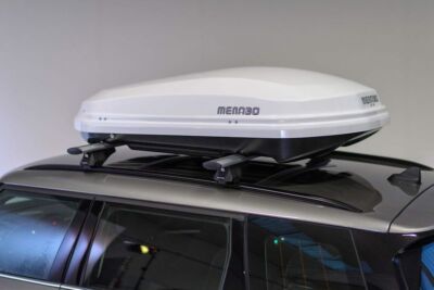 Roof Box 450L MENABO DIAMOND 450 DUO Glossy White