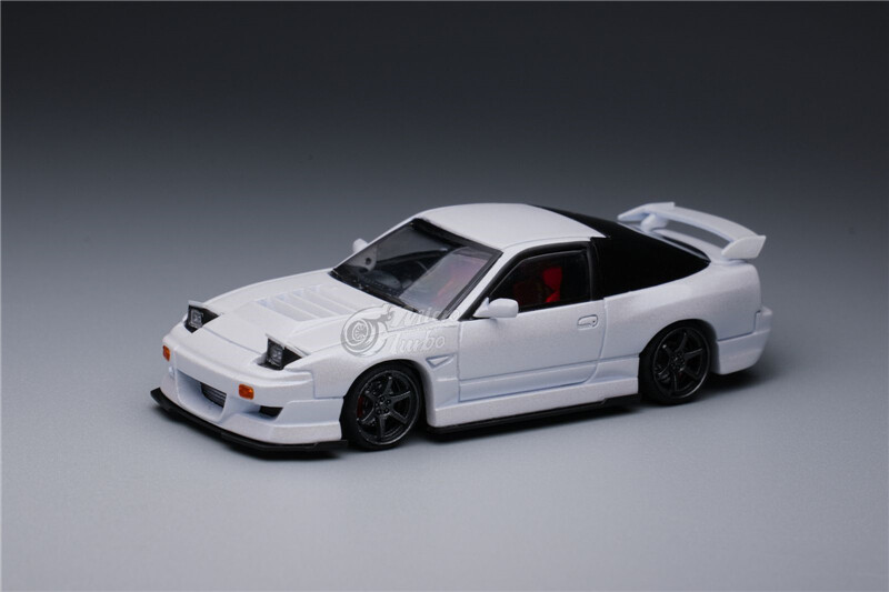 ミニカー micro trubo 1/64 180sx Micro Turbo 1/64 Nissan 180SX TYPE-X Metallic Grey – Diecast