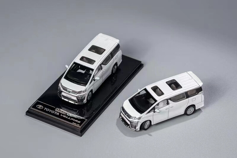 VELLFIRE ミニカー ホワイト NZG 1/18 TOYOTA VELLFIRE 2020 ホワイト トヨタ ベルファイア