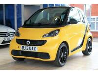 2013 13 SMART FORTWO 1.0 CITYFLAME EDITION MHD 2D 71 BHP PETROL AUTOMATIC