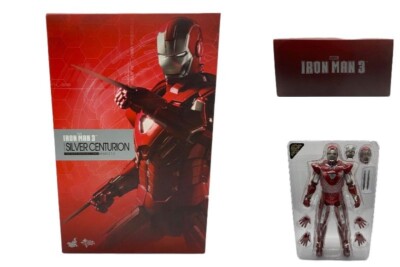 Hot Toys Movie Masterpiece MMS213 Iron Man 3 Mark 33 Silver Centurion 1/6 New