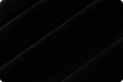 Minky Solid Cuddle  3 Black