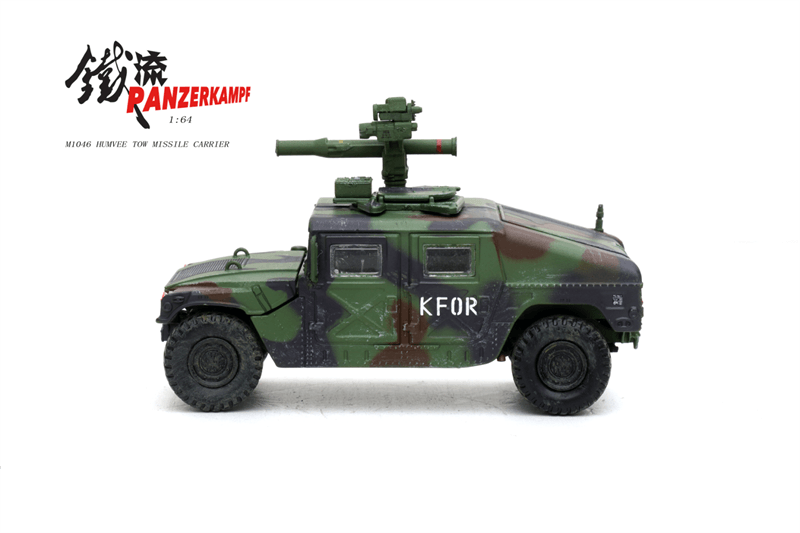 1/64 ハンヴィー Humvee HMMWV 高機動多用途装輪車両2台セット Panzerkampf 1:64 Humvee HMMWV Tow Missile Carrier Diecast