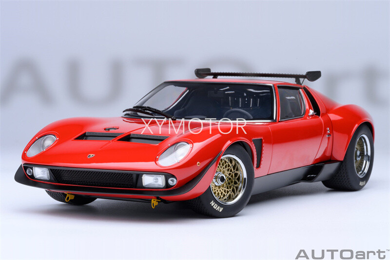 AUTOart 1/18 Lamborghini Miura SVR JOTA Diecast Model Car
