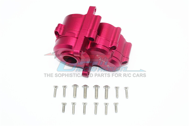 For Traxxas E-REVO 2.0-ALUMINUM CENTER GEARBOX -16PC SET-RED