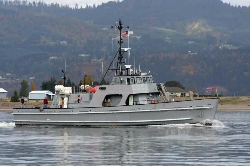 ex USN YP 676 class training vessel