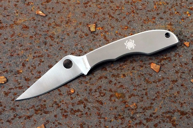 2.25" 12c27 Steel Blade Stainless Handle
