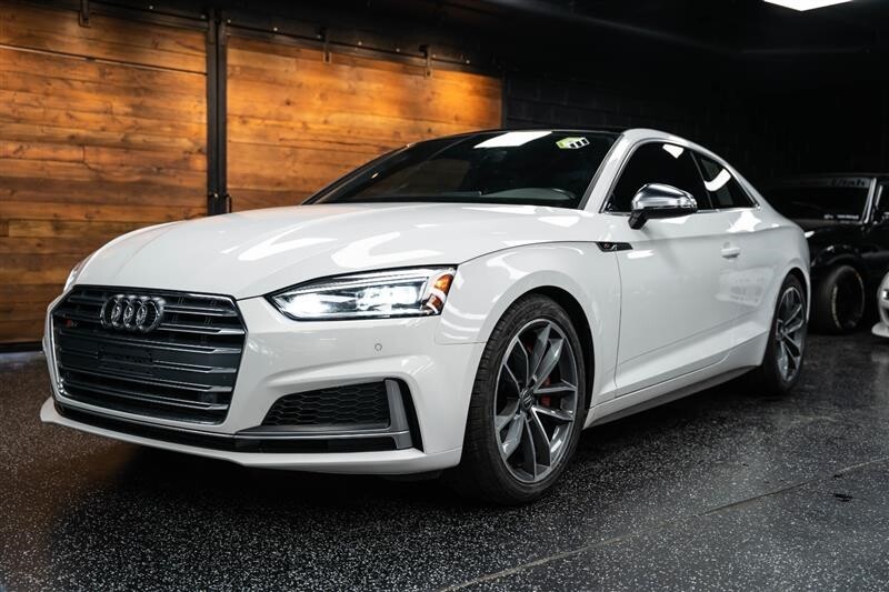 2018 Audi S5 Coupe Premium Plus 53178 Miles White 3.0l Tfsi 6 Cylinder