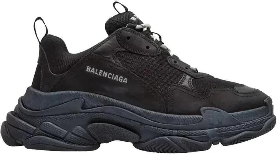 Size 10.5 - Balenciaga Triple S Sneaker Triple Black for Size 10.5 - Balenciaga Triple S Sneaker Triple Black for