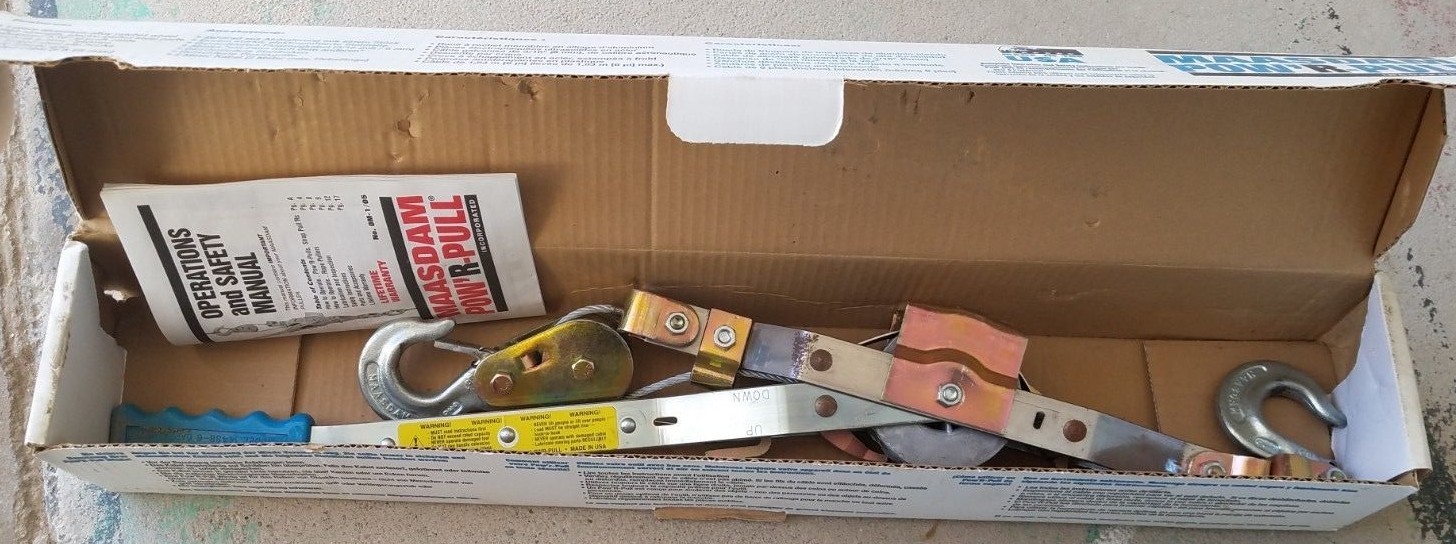 Maasdam PowR Pull 144SB-6 1 Ton Capacity PowR Pull USA Made