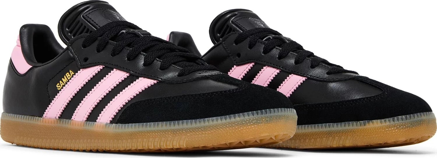 国内配送 adidas SAMBA MN CLEAR PINK/C.BLACK/GUM adidas Originals Samba MN Clear Pink Core Black Gum JI3182