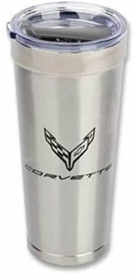 C8 Corvette Next Generation Polar Tumbler 20oz (Silver)