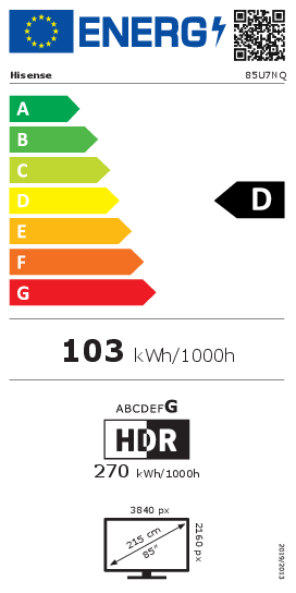 EEK:D auf einer Skala von A bis G ist das Rating D