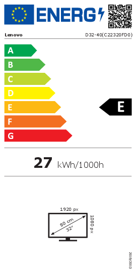 EEK:E auf einer Skala von A bis G ist das Rating E