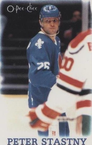 1988-89 O-Pee-Chee NHL Stars Mini - Peter Stastny #37