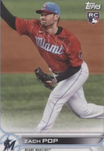 2022 Topps Mini - Zach Pop #108