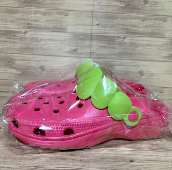 Strawberry sandals Pink strawberry L 9.4-9.8 inches kawaii