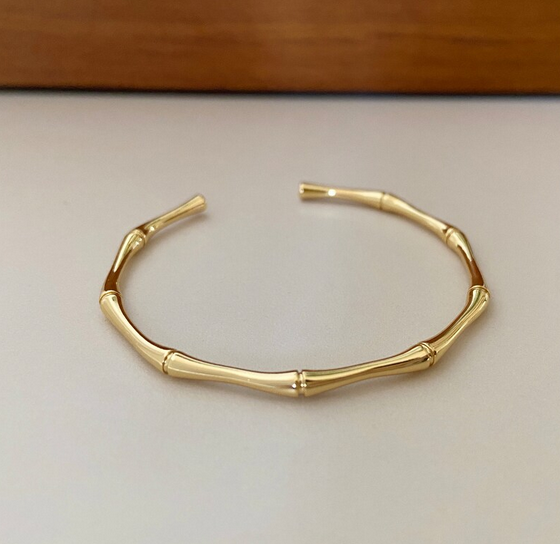 10K Yellow Gold スターバングル 10k Yellow Gold Polished Bangle Bracelet | eBay