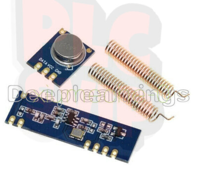 433MHz 100 Meters ASK Module Kit RF STX882 Transmitter&SRX882 Receiver Antenna