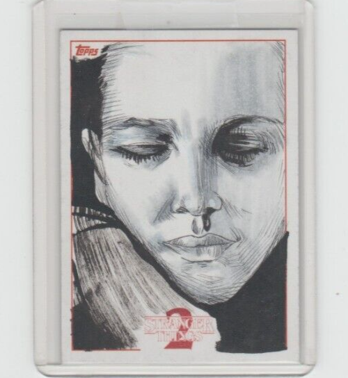 K-POP・アジア Topps STRANGER THINGS sketch card il_fullxfull