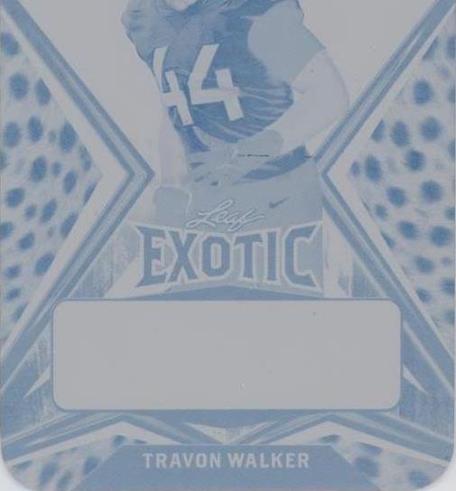 2022 Leaf Exotic Travon Walker #BA-TW1