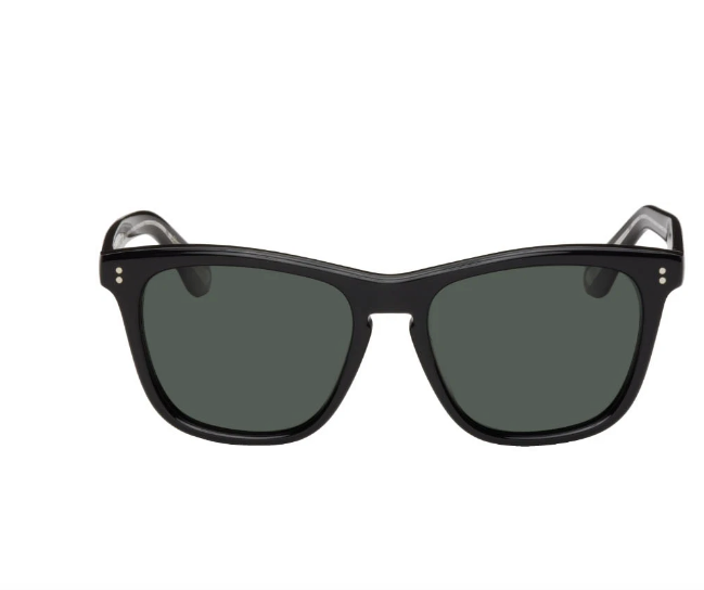 Pre-owned Oliver Peoples Lynes Polarized Sun Black/ Midnight Express Polar Msrp $684 Rare