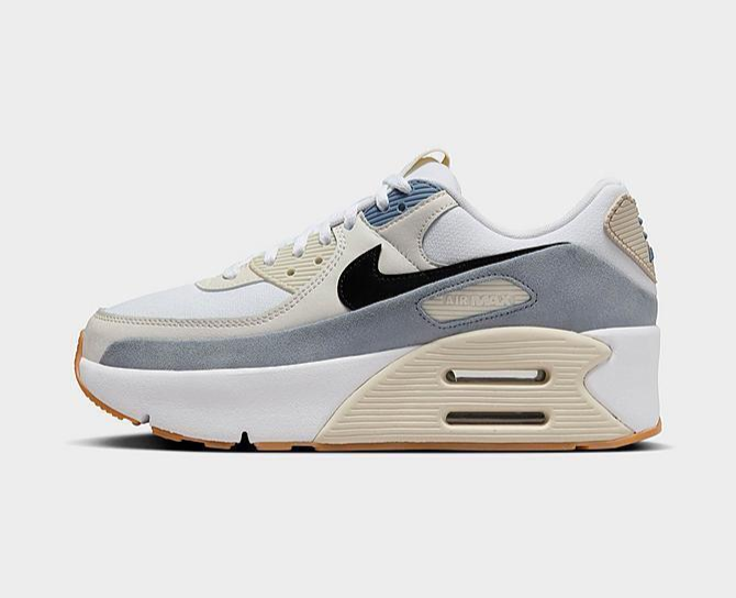 Женские кроссовки Nike Air Max 90 LV8 Elevate Белый, пепельный, сланцево-черный FD4328-106 sz 9