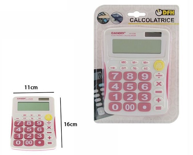 Calcolatrice Elettronica 72232 8 Cifre Lcd Scuola Ufficio dfh
