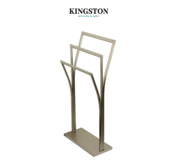 Kingston Brass SCC3308 Edenscape Triple Bar Towel Stand - Brushed Nickel*NEW*