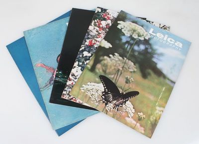 LEICA PHOTOGRAPHY MAGAZINE CIRCA 1962 AND 1963 - SET OF 5