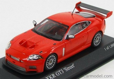 scala 1/43 jaguar xkr gt3 2008 orange