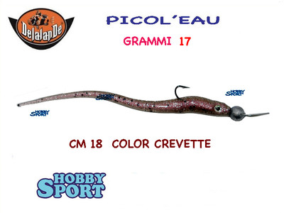 PICOL'EAU DELALANDE 17 GR COL CREVETTE  18 CM ANGUILLINA X SPIGOLA 28181709