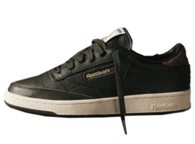 Bodega x Reebok Club C 85 Premium Leather Shoes H03355 Sz 8.5