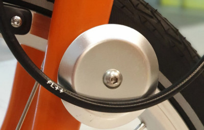 Brompton cable protector fender disc for bikes without mudguards