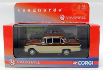 Vanguards 1/43 Scale Diecast VA03810 Vauxhall Victor Brown Cream