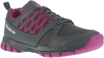 Reebok Women's Sublite ESD Slip Resistant Athletic Work Shoes, RB408 ( 8 Wide )