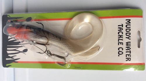 Curly Tail Musky Muskie Soft Plastic Lure About 8