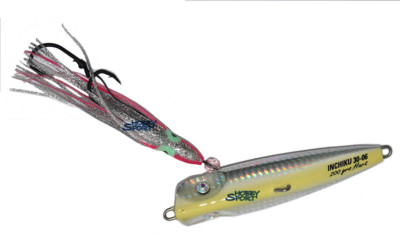 INCHIKU JIG EVIA HART 200 GR MODELLO 30-06 COLORE 04 SILVER YELLOW PESCA MARE