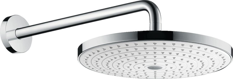 Raindance Select S 300 Overhead Shower with 390 Mm Shower Arm, 2 Spray Modes, Wh