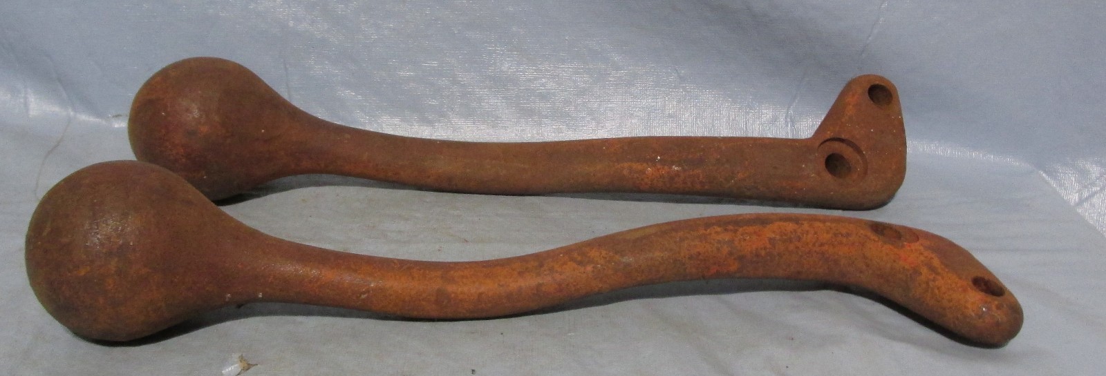 Vintage Walk Behind Tractor Control Levers