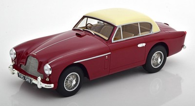 Cult Models 1955 Aston Martin DB 2/4 MK2 FHC Dark Red/Creme roof 1/18 Scale New!